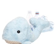recyclewhale Pastel blauw