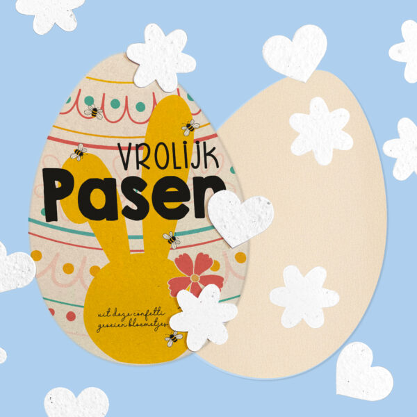 Bloeiconfetti & kaart – Vrolijk pasen - Afbeelding 6