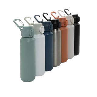 Via RCS Re-steel afsluitbare sportfles 600ML