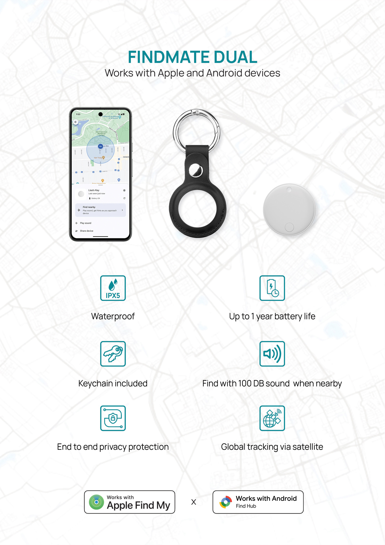 Findmate finder IPX5 - Afbeelding 9