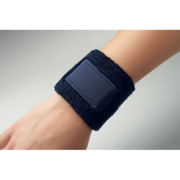 Polsband met katoenen patch - Afbeelding 3