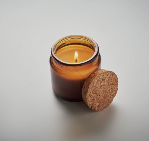 Plantaardige Waxkaars met Vanillegeur - Afbeelding 3