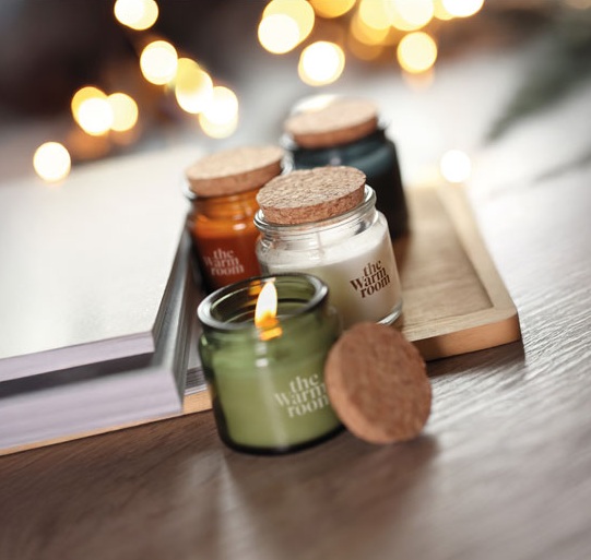 Plantaardige Waxkaars met Vanillegeur - Afbeelding 2