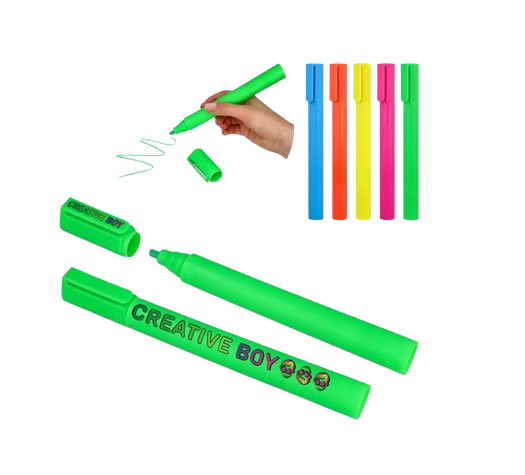 Grote markeerstift met geurende inkt