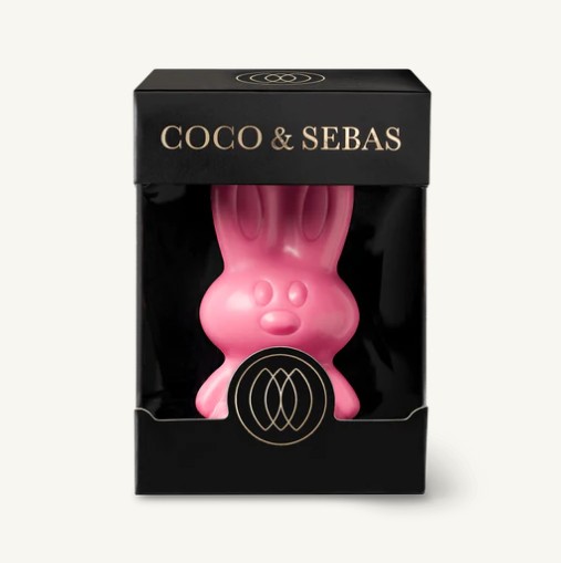 Chocolade Paashaasje Wit - Afbeelding 2