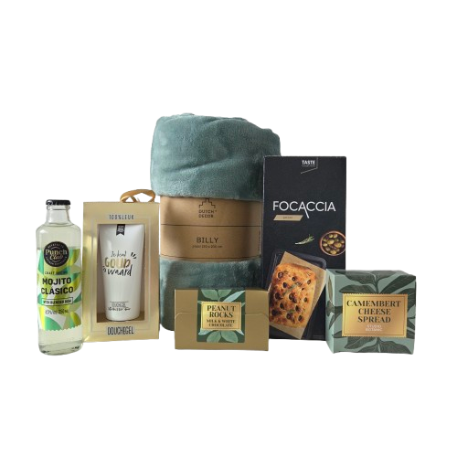 Kerstpakket Plaid Sage