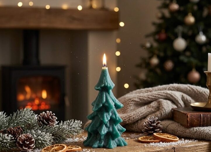 Kaars kerstboom