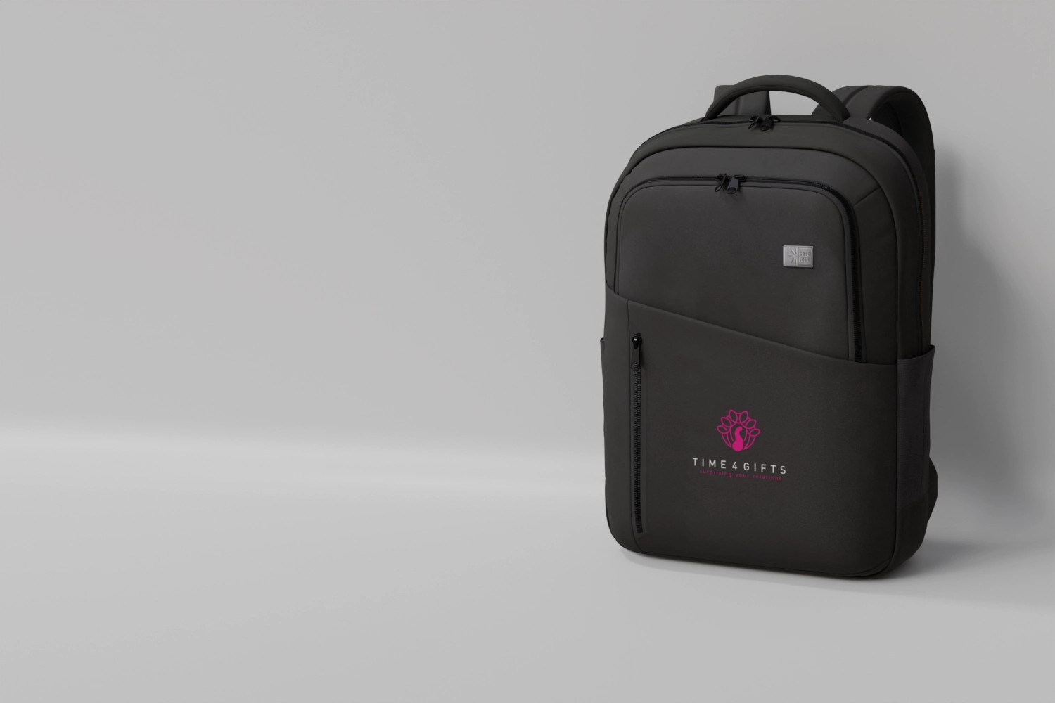 Laptoptas met logo