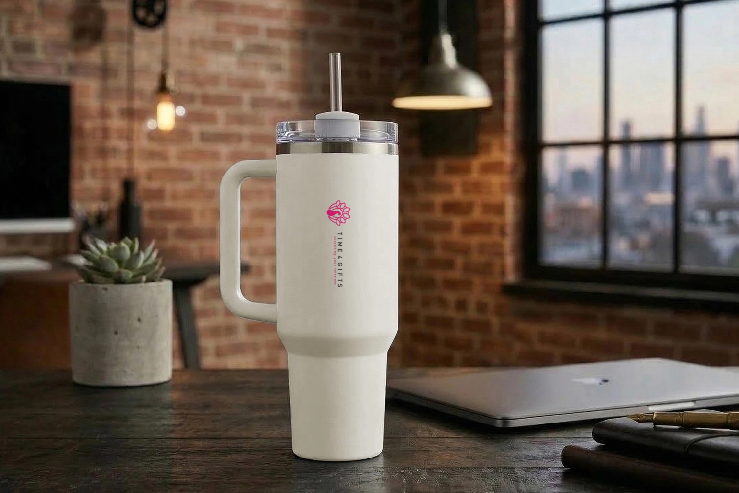 Tumbler met logo