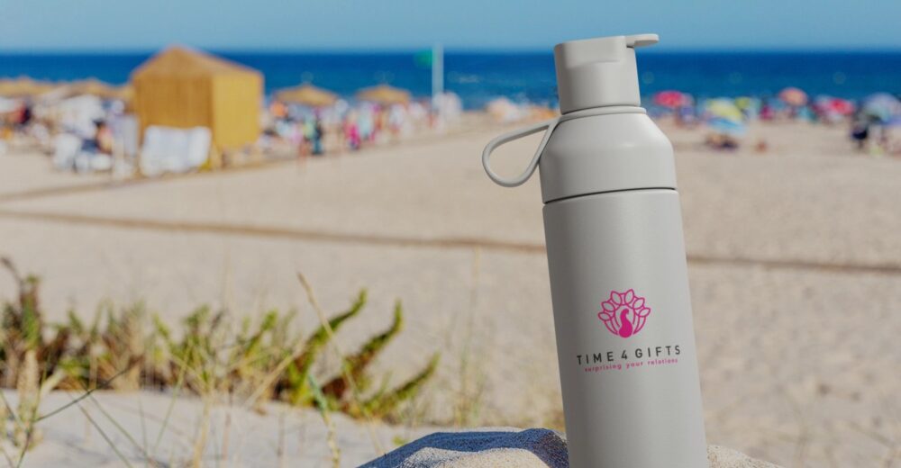 Waterfles met logo