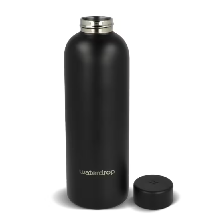 Waterdrop RVS fles met stalen dop 600ml - Afbeelding 6