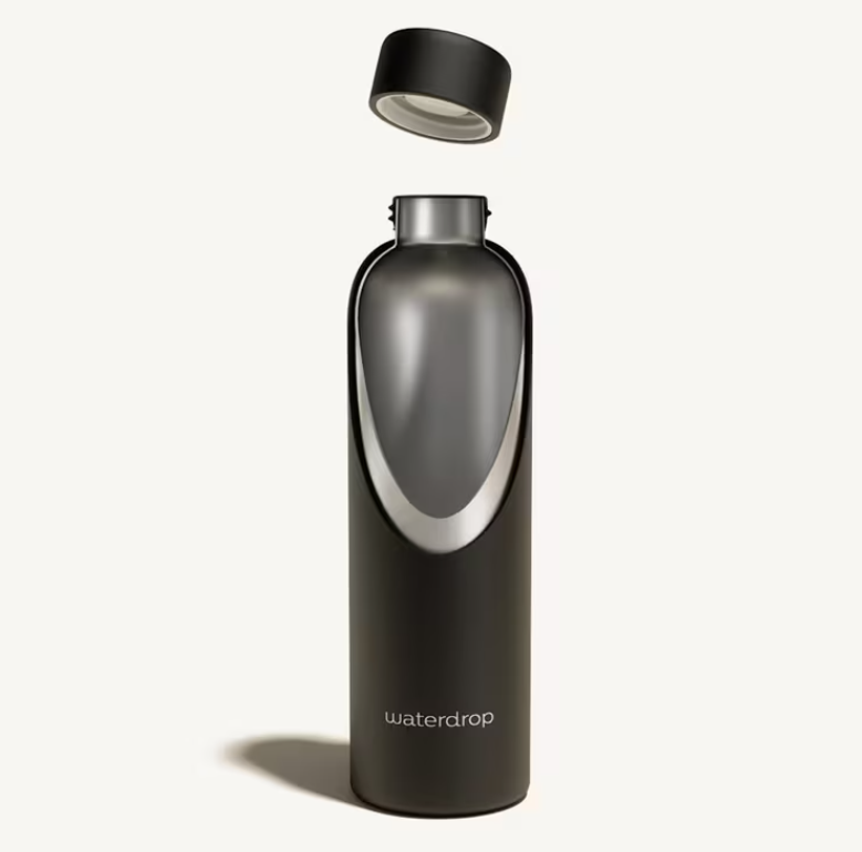 Waterdrop RVS fles met stalen dop 600ml - Afbeelding 4