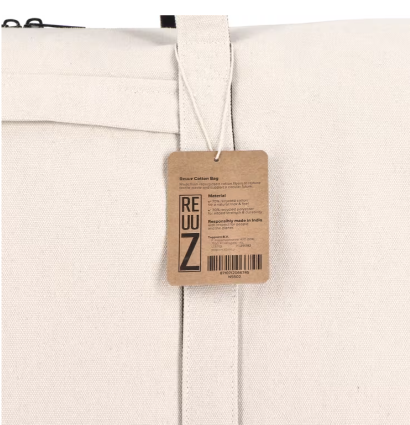 Reuuz Canvas Travel/Sport tas - Afbeelding 8